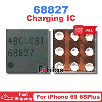 10шт 68827 Q2300 USB Зарядное Устройство IC Зарядная Микросхема Для iPhone 6S 6S Plus CSD68827W Запасные Части Интегральные схемы Чипсет Чип