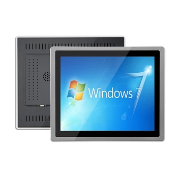 19-Дюймовый Встраиваемый промышленный Компьютер Mini Tablet Panel All-in-one PC с Емкостным сенсорным экраном с RS232 COM WiFi 1280*1024