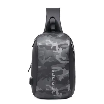 2019 Новая модная мужская спортивная сумка для отдыха, 4 холодных цвета, сумка на одно плечо, наклонная сумка, Многофункциональный маленький рюкзак большой емкости