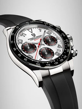 2022 Новый Дизайн PAGANI, лучший бренд класса Люкс, мужские спортивные кварцевые часы, Сапфировые, с автоматической датой, 100 м, водонепроницаемый хронограф