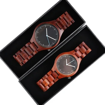 ALK Vision пара деревянных часов, женские модные кварцевые деревянные часы, повседневные деревянные часы для влюбленных, женские мужские часы лучшего бренда класса Люкс