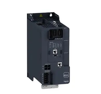 ATV340U55N4E Вариатор, Altivar Machine ATV340, 5,5 кВт для тяжелых условий эксплуатации, 400 В, 3 фазы, Ethernet