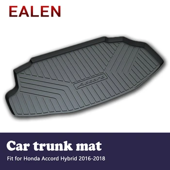 EALEN для Honda Accord Hybrid 2016 2017 2018 Загрузочный лоток Водонепроницаемый ковер противоскользящий коврик Аксессуары 1 комплект Автомобильный грузовой коврик для заднего багажника