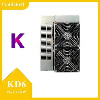 Goldshell KD6 29,2T KDA Master KADENA Miner с включенным блоком питания Равен 16 Комплектам KD Box Лучше, чем KD5