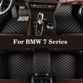 HLFNTF Full surround изготовленный на заказ автомобильный коврик для BMW 7 Серии G11 G12 2016-2018 автомобильные запчасти автомобильные аксессуары Автомобильный интерьер