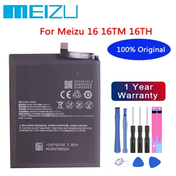 Meizu Высококачественный 100% Оригинальный Аккумулятор BA882 Для Meizu 16 16TM 16TH 3010mAh Аккумулятор мобильного телефона Bateria Batteries + Инструменты