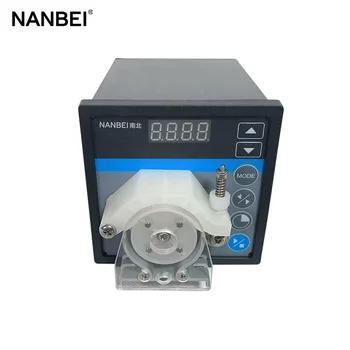 NANBEI BQ80S LCD play Микро-Перистальтические насосы/Химический дозирующий насос Лабораторный Перистальтический насос