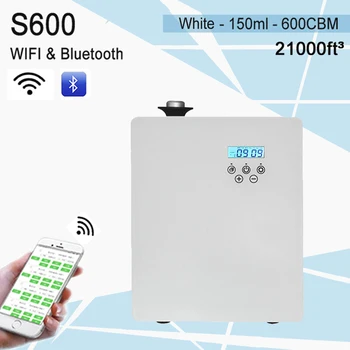 S600 Smart WIFI Bluetooth Control Аромадиффузионная машина US Hotel HVAC Аромадиффузор для распыления эфирных масел на большой площади