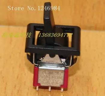 [SA] R8017-P14 двойной шестифутовый двухканальный переключатель с черной ручкой, маленький тумблер, тайваньский тумблер SH T80-R-50 шт./лот