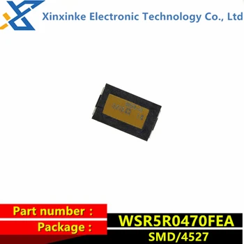 WSR5R0470FEA WSR-5 0,047R 1% 5 Вт 4527 Резистор для измерения тока 47 Ом -SMD силовой резистор из прецизионного сплава 0,047 Ом