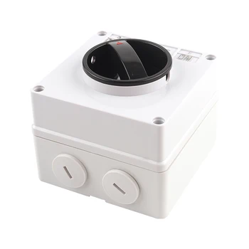 Водонепроницаемая коробка IP66, электрический выключатель, наружная розетка, устойчивая к атмосферным воздействиям и пыли, промышленная розетка