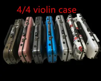 Высококачественный жесткий футляр для скрипки из углеродного волокна с кодовым замком 4/4 и сумкой Spectrum, Жесткая оболочка для хранения Защищает шкатулку для скрипки, рюкзак