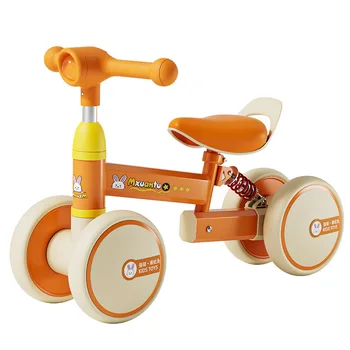 Детская балансировочная машина без педалей для руления, детская скользящая поворотная машина