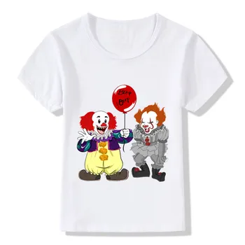 Детская забавная футболка Pennywise с принтом 