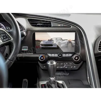 Для Chevrolet Corvette C7 2013-2020 Android 10 Автомобильный Стереоприемник с Экраном Tesla Мультимедийный Плеер Автомобильный GPS Навигационное Головное устройство