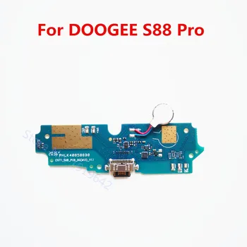 Для DOOGEE S88 Pro Новая оригинальная плата USB Зарядная док-станция + микрофон Гибкий кабель Для ремонта двигателя Вибратор Вибрация
