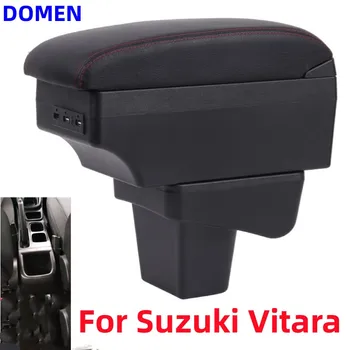 Для Suzuki Vitara Запчасти для дооснащения подлокотника специальный автомобильный центральный ящик для хранения подлокотников автомобильные аксессуары для интерьера USB Простота установки