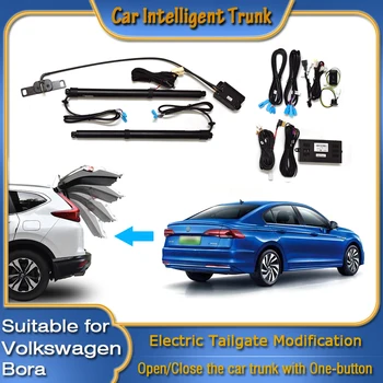 Для Volkswagen VW Bora 2019 ~ 2023 Автомобильное Силовое Открывание Багажника С Электрическим Всасыванием Задняя Дверь Интеллектуальная Модификация Стойки Подъема Задних Ворот