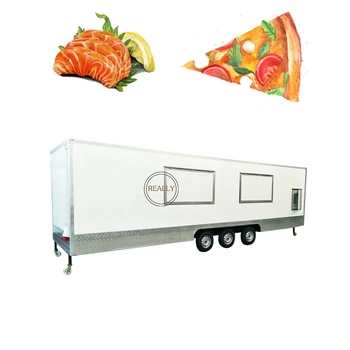 Индивидуальный многофункциональный продовольственный трейлер, полностью оборудованная тележка для еды с сертификацией DOT CE, передвижная тележка для продажи мороженого