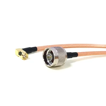 Коаксиальный кабель RG142 N Штекер К RP-SMA Прямоугольный Штекер С Внутренним отверстием Адаптер с Косичкой 1 м/1,5 м/2 м с низкими Потерями для Антенны WiFi