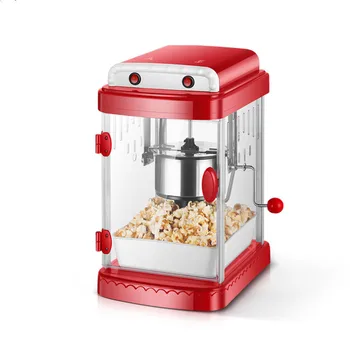 Коммерческая автоматическая машина для приготовления попкорна с возможностью добавления масла или сахара