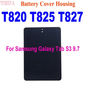 Крышка Батарейного Отсека Для Samsung Galaxy Tab S3 9.7 T820 T825 T827 Задняя Крышка Батарейного отсека Корпус Задняя Дверь Задняя Крышка Замена Корпуса