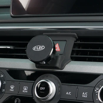 Магнитный автомобильный держатель для мобильного телефона gps держатель подставка для мобильного телефона подставка для вентиляционного отверстия кронштейн для Audi A4 B9 A5 2017 2018 2019 2020