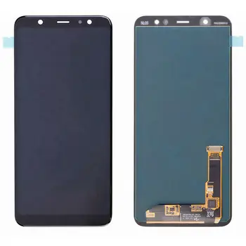 (Материал TFT, яркость регулируется) для Samsung Galaxy A6 + A6 Plus 2018 SM-A605 ЖК-дисплей и сенсорный экран в сборе