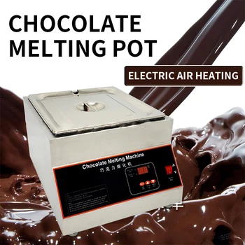 Машина для плавления шоколада с электрическим/воздушным нагревом D2018-1 220 В, одноцилиндровая машина для плавления шоколада, Коммерческая