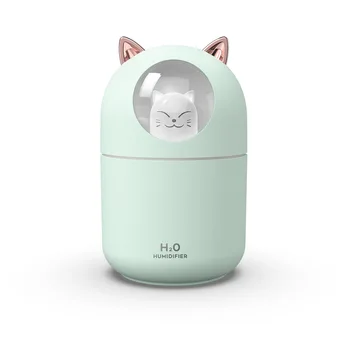 Милый Кот Мультяшный Бесшумный Увлажнитель Воздуха Автомобильный Креативный Увлажнитель воздуха для Кошек USB Милый кот и распылитель для домашних животных Спальня