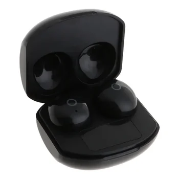 Мини-наушники Bluetooth 5,0 со светодиодным цифровым дисплеем, гарнитура для громкой связи с зарядным чехлом, спортивные наушники