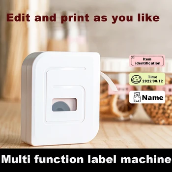 Мини-Этикетировочная Машина с Лентой Портативный Bluetooth Принтер Этикеток для Хранения Доставки Штрих-кода Office Home Sticker Maker
