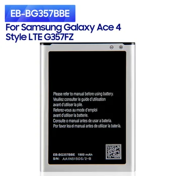 Новая Сменная Батарея EB-BG357BBE Для Samsung Ace 4 GALAXY Ace Style LTE G357 SM-G357FZ Аккумулятор 1900 мАч