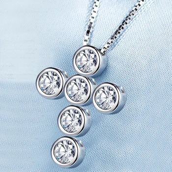 ожерелье с круглым крестом karopel, подвеска, медь, микро-паве, циркон, кубический цирконий AAA, ледяное мужское женское ожерелье, ювелирные изделия