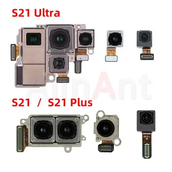 Оригинальная Основная Задняя камера Для Samsung Galaxy S21 Plus Ultra G991N G996N G998N G980N Верхняя Передняя камера Гибкий Кабель