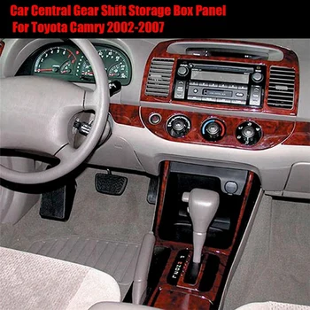 Отделка центральной панели управления автомобиля Ящик для хранения Toyota Camry 2003-2006 Запасные части Коробка для перчаток Переключения передач Отверстие для Прикуривателя A