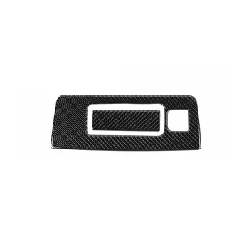 Отделка ящика для хранения Подлокотника для Chevrolet Silverado GMC Sierra 2014-2018, Аксессуары из Мягкого Углеродного волокна