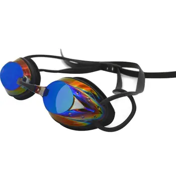 Плавательные очки С Покрытием Waterproof Anti-fog UV Protection Регулируемые Соревновательные Очки для Плавания для Мужчин и Женщин