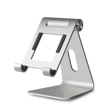Подставка для планшета H7JF, портативный прочный алюминиевый держатель для планшетов ipad 3,5-10 Дюймов и смартфонов, многоугольная подставка для ленивых игр