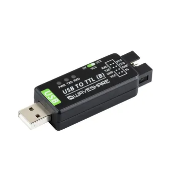 Промышленный преобразователь USB в модуль TTL Оригинальный встроенный USB-преобразователь CH343G с выходом 5 В для нескольких систем и цепей защиты