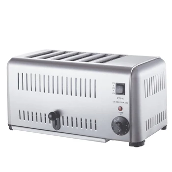 Тостер на 6 ломтиков, коммерческий тостер на 4 ломтика, нагреватель для приготовления булочек на пару, машина для приготовления бутербродов, машина для приготовления булочек на пару