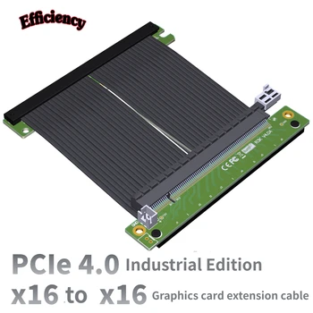 Удлинитель видеокарты ADT Двойной обратный PCIe 4.0 X16 Полноскоростное стабильное шасси Продавец