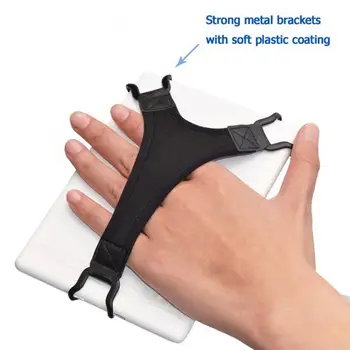 Универсальная рукоятка и держатель для планшета, нескользящий ремешок для пальцев, держатель для повязки на голову, наклейка для чтения электронных книг на планшете