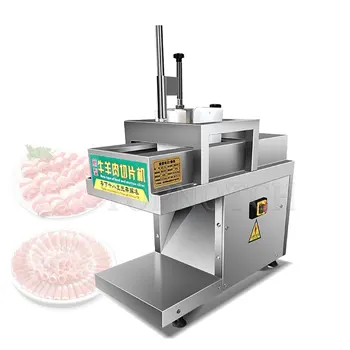 Устройство для нарезки рулетов из говядины и баранины, Многофункциональная машина для резки замороженного мяса