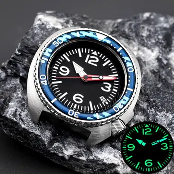 Часы для дайвинга с Черепашьим Ушком, NH35 NH36A, Мужские Автоматические часы для Дайвинга из нержавеющей Стали, 200 м, Водонепроницаемый Дизайн Mod 6105 6139
