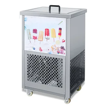 Электрическая машина для приготовления мороженого, компрессор, холодильник, Машина для приготовления эскимо, 40 шт, форма для йогурта и молока из нержавеющей стали, коммерческая 220 В