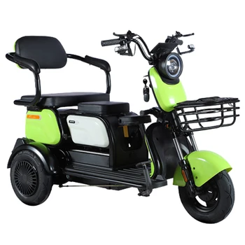 Электрический трехколесный велосипед 800w60v20a для взрослых, Мотодельтаплан с большим экраном, Износостойкая Шина, Двойной Амортизатор, 3-колесный Самокат