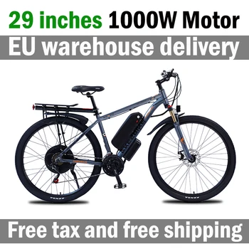 Электрического велосипеда с мотором 48 В 1000 Вт, 29-дюймовый горный велосипед, электрический велосипед, Бесплатная доставка, алюминиевый дорожный велосипед, электровелосипед